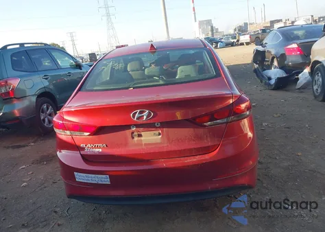 2018 Hyundai Elantra Sel из США, поврежденный, VIN 5NPD84LF7JH254956